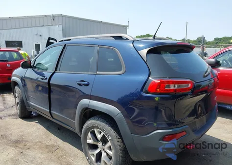 2014 Jeep Cherokee Trailhawk из США, поврежденный, VIN 1C4PJMBS4EW291673